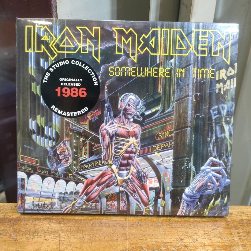 Cd Iron Maiden 1986 Somewhere In Time