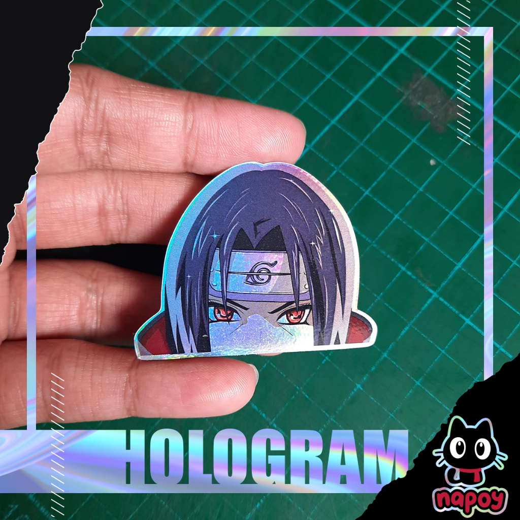 

Stiker Hologram Anime Naruto - Itachi