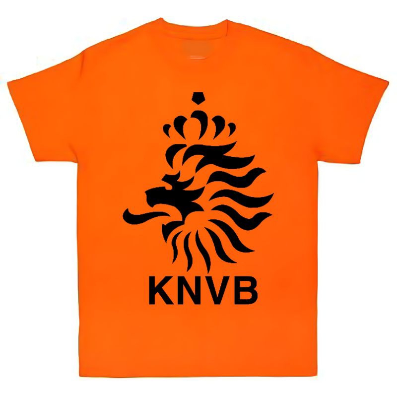 Kaos Baju Bukan Jersey Pria Wanita Unisex Anak Dewasa Timnas Belanda Holland Netherland KNVB Euro 20