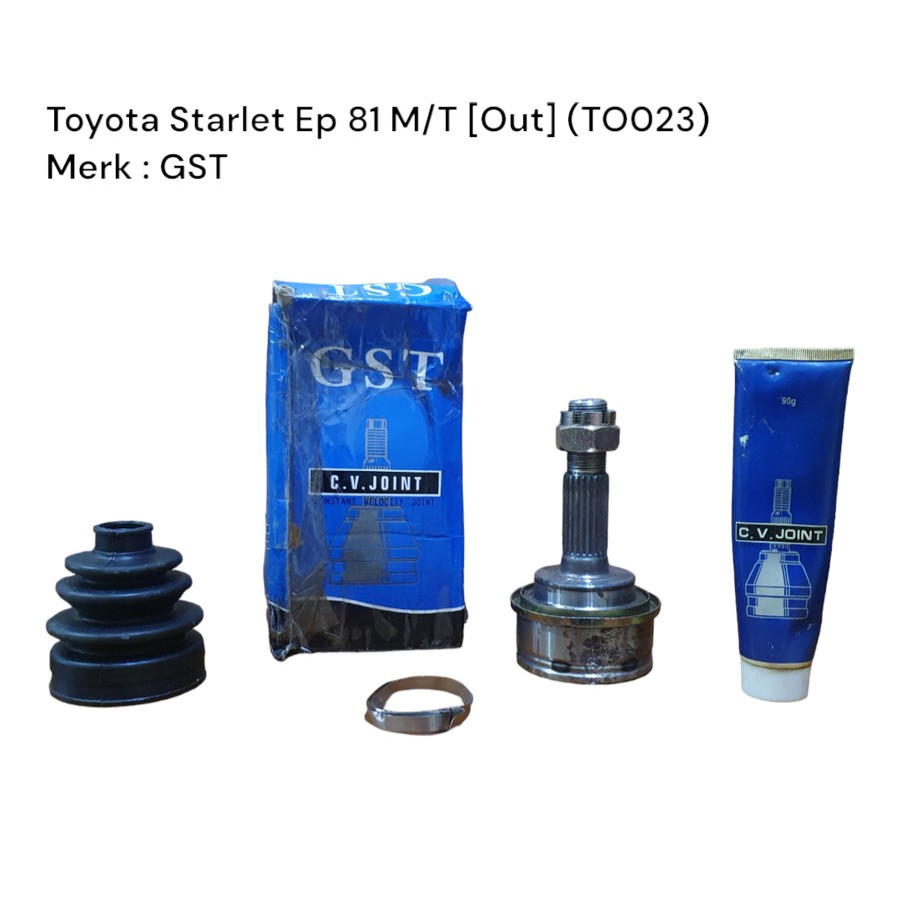CV JOINT TOYOTA STARLET OUT GST