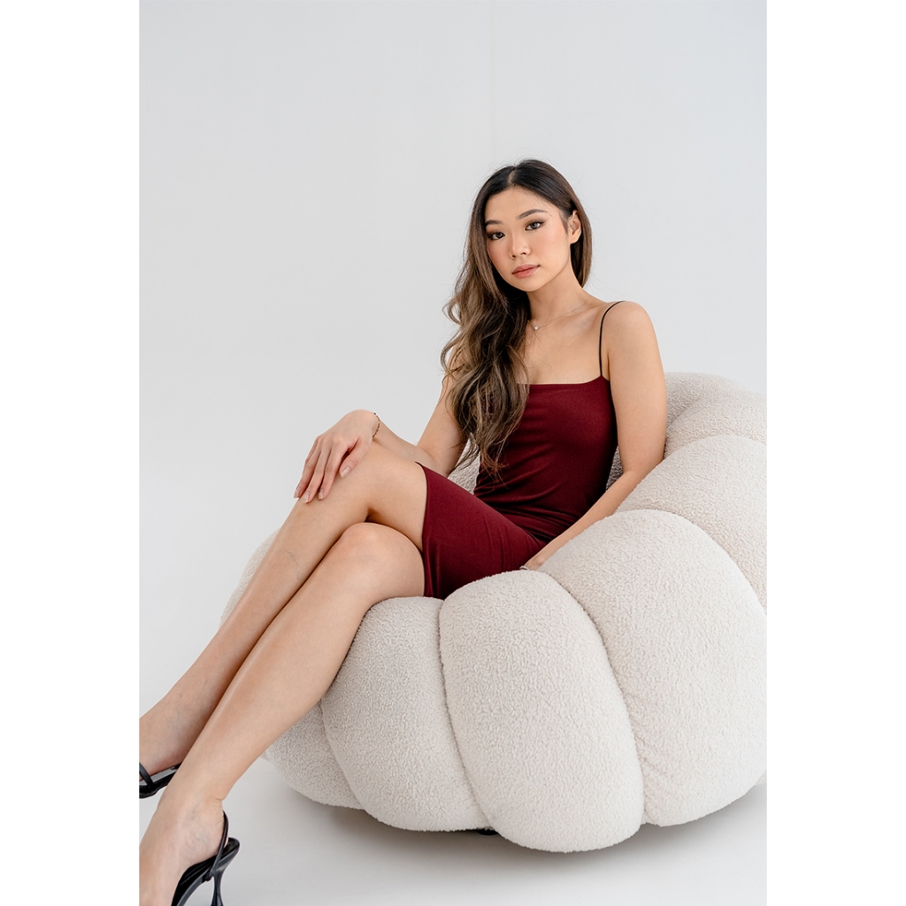 New Dress Tanktop Bodycon Dalaman Wanita Dewasa Jumbo Korea Style Kekinian