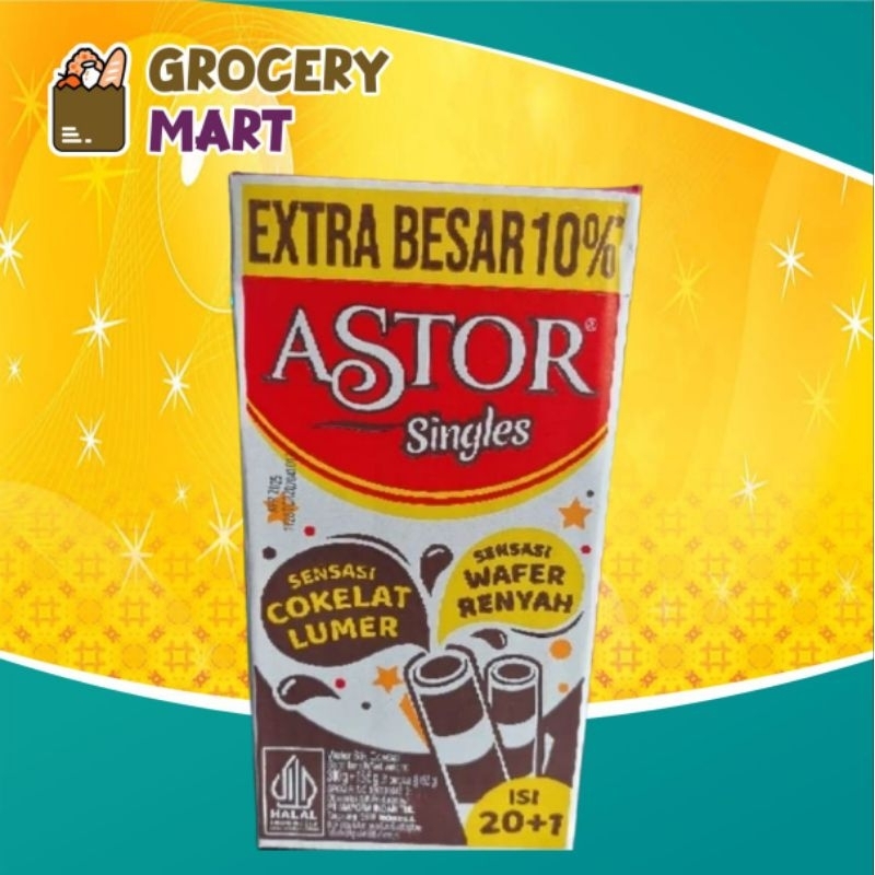 

Wafer ASTOR Singles Stik Cokelat 1PACK