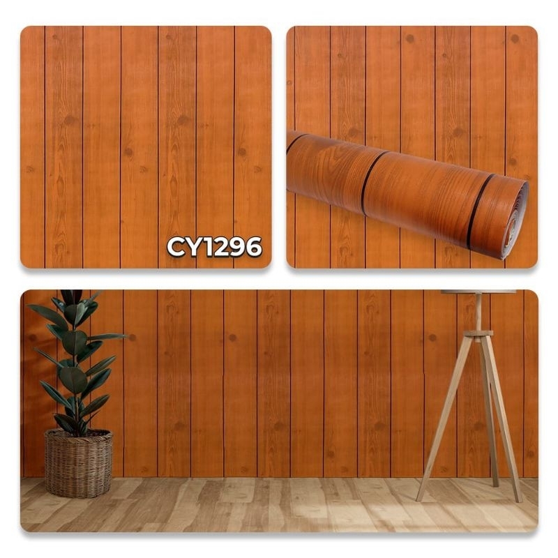 Wallpaper Stiker Dinding Ukuran 10 Meter x 45cm Motif Termurah Promo Terbaik Sudah Ada Lem Perekatny