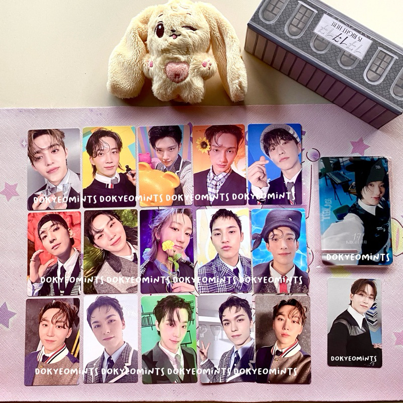 OFFICIAL PHOTOCARD SEVENTEEN BEST ALBUM - 17 IS RIGHT HERE VER - HEAR HERE - WEVERSE Hoshi Seungkwan