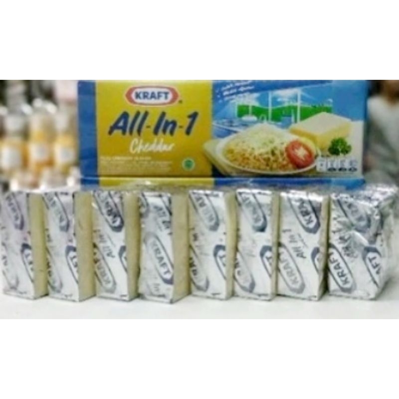 

Keju kraf All-in-1 cheddar 250 gr repack.