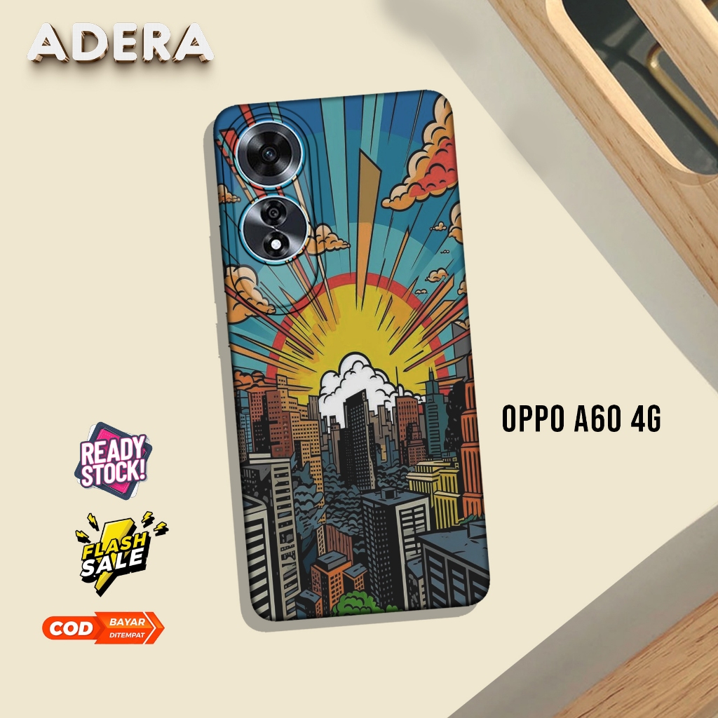 {AR-23} Case Hp Oppo A60 4GTerbaru Zora - Soft Case Hp Oppo A60 4G 2024 Fashion Kesing - Casing OPPO
