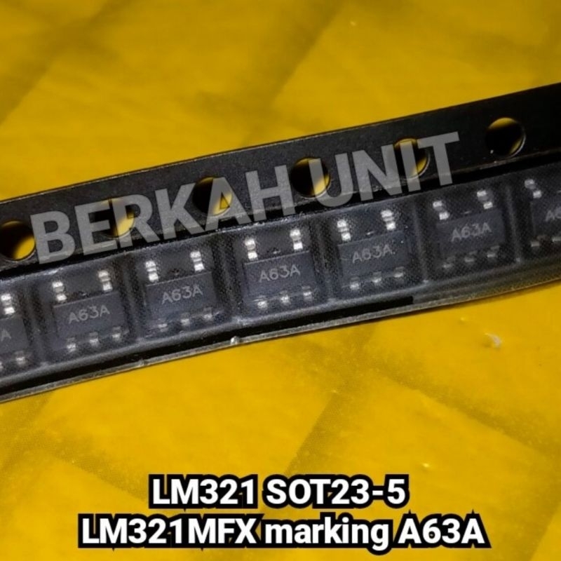 5pcs IC LM321 marking A63A sot23-5