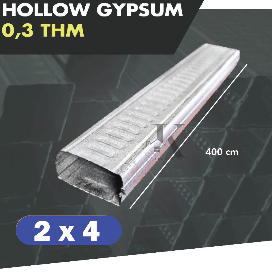 MEGA SALE Hollow 2x4  Holo 3 mm  Rangka Hollow  Holo Galvalum Profil