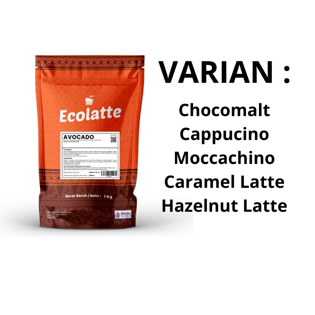 

ECOLATTE PREMIUM POWDER DRINK 1 KG ALL VARIANT