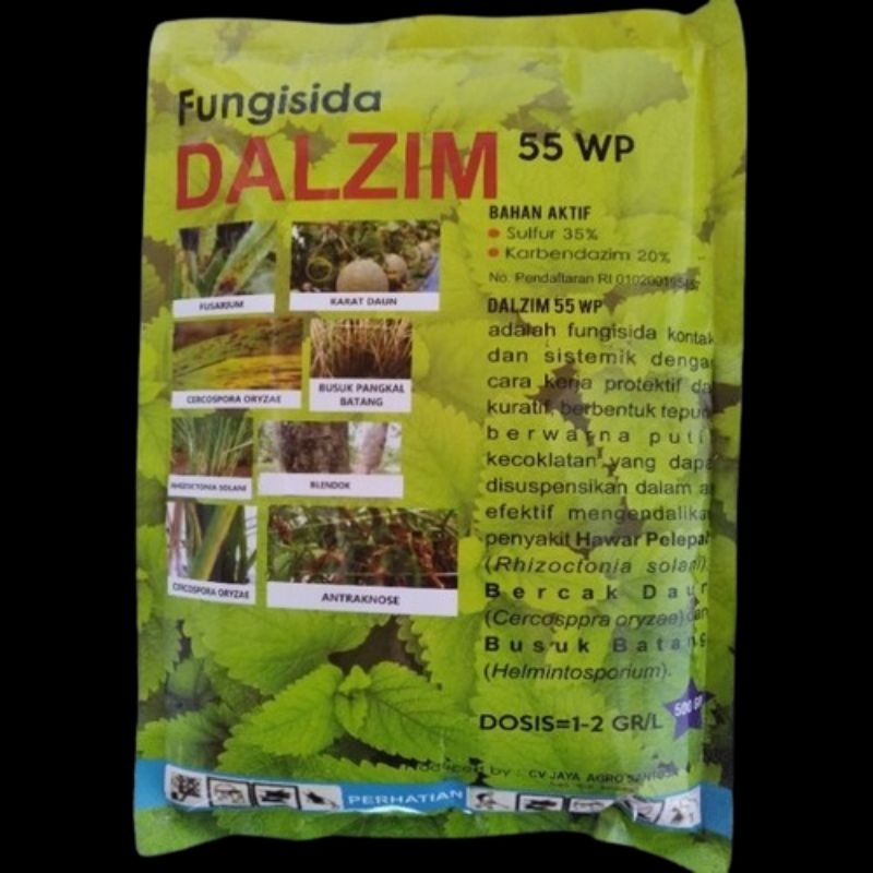 fungisida DALZIM 55 WP Kemasan 500 gram
