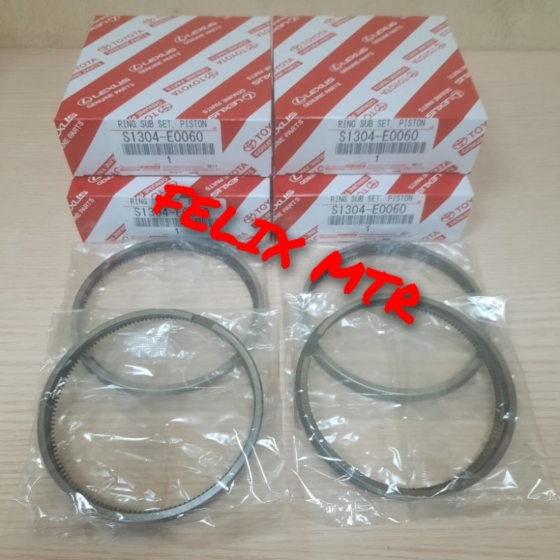 RING PISTON RING SEHER SET HT125 SAURUS 125HT STD