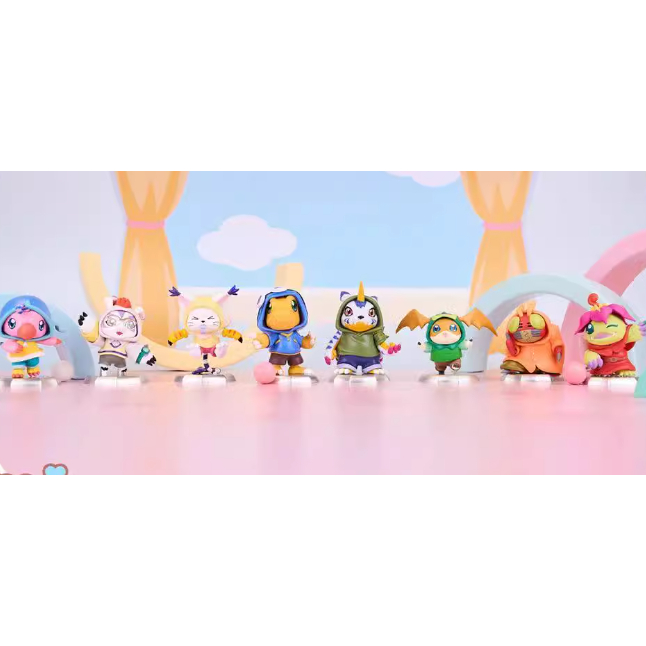 Digimon BNQ B&Q BN Figure - Adventure Costume Series Vol. 3 Figure - Blind Box (1 pc random)