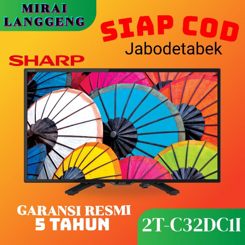 Sharp LED Digital TV 32DC1 2T-C32DC1/2T C32DC1
32 inch