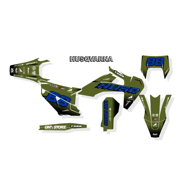 DECAL CUATOME HUSQVARNA FULL BODY