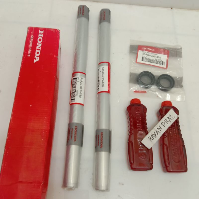 sok depan supra fit supra fit supra x lama sil+oli+sok KEV