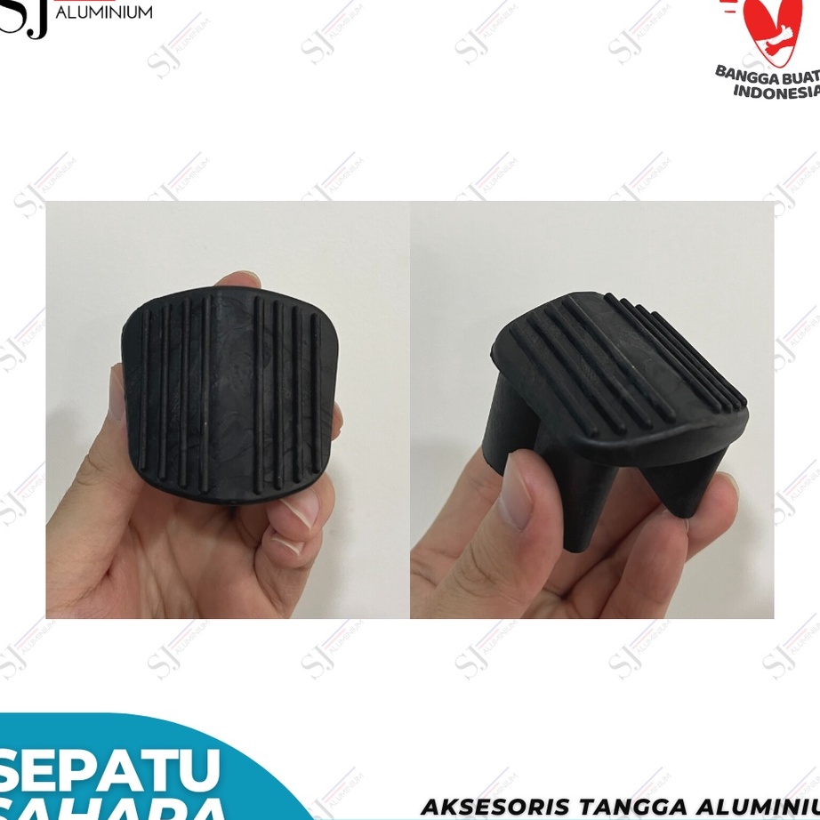D2289 Sepatu Tangga  Karet Sepatu  Kaki Tangga Lipat SJ Aluminium Tipe Sahara