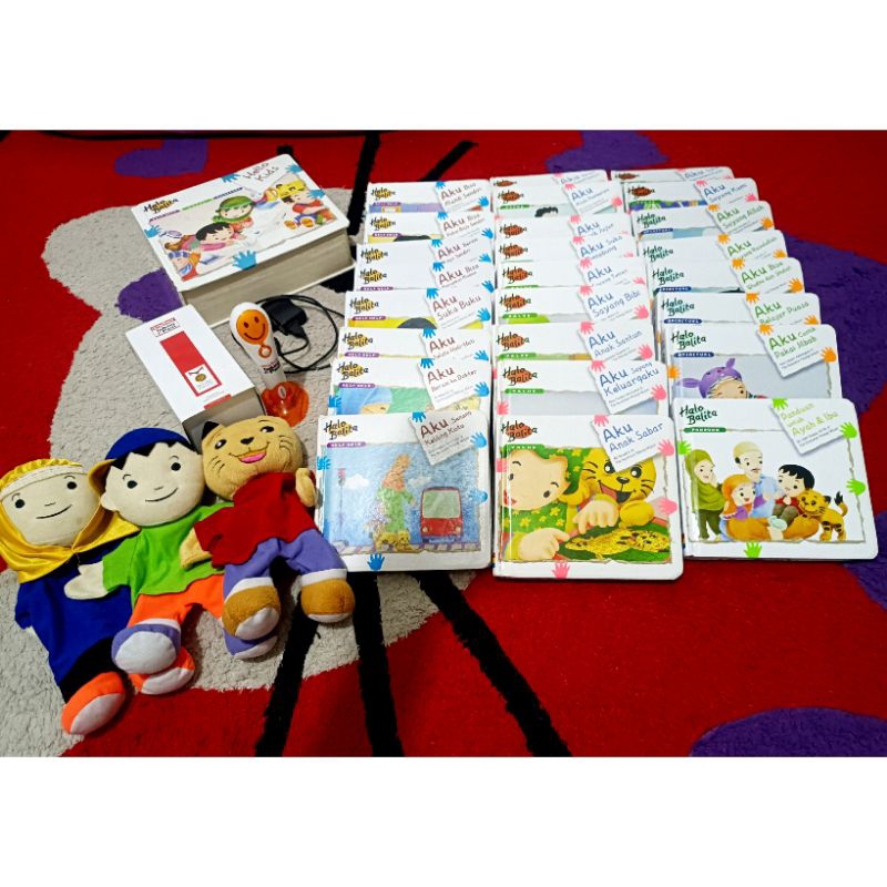 Buku Halo Balita Original + Epen (Preloved / Second)