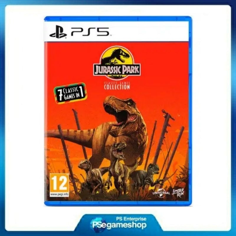 PS5 Jurassic Park Classic Games Collection [7 Classic Games in 1] (R2/English)