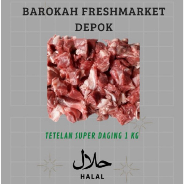 

Tetelan Super Daging 1 Kg