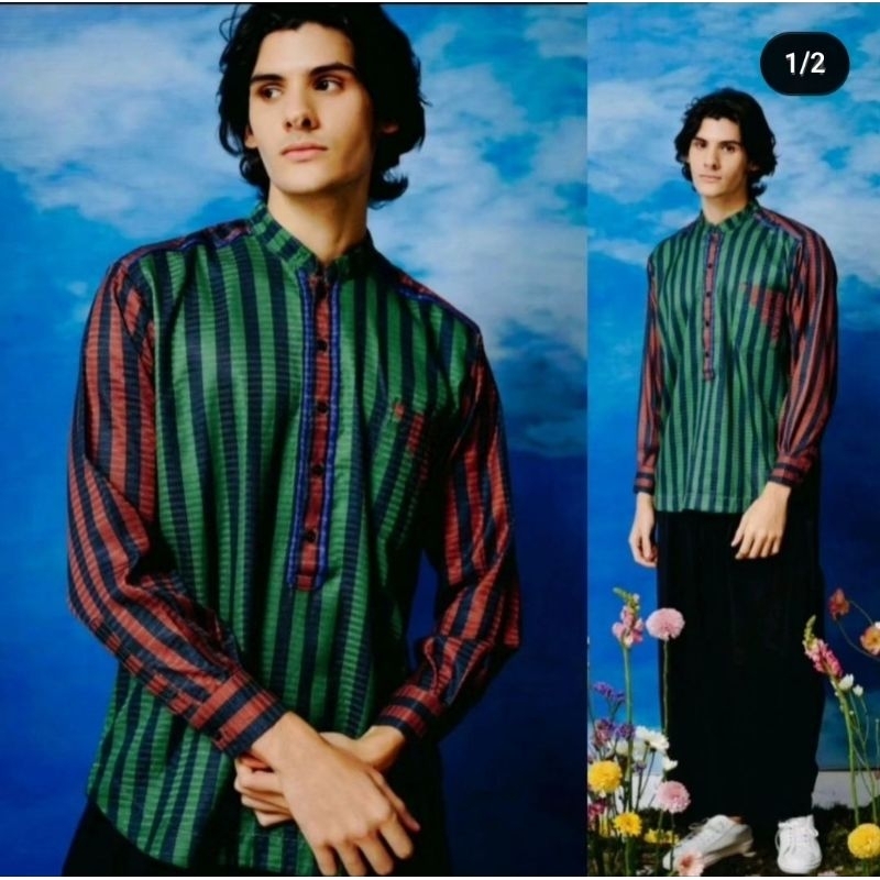 ALEZA SALE Chaman Shirt Aleza Label Koko Dewasa