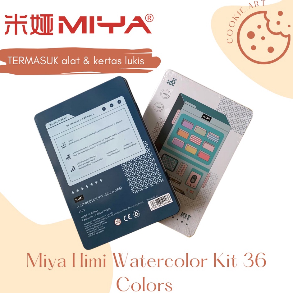 

Diskon Spesial Miya Himi Watercolor Kit 36 Colors Cat Air Kit 36 Warna