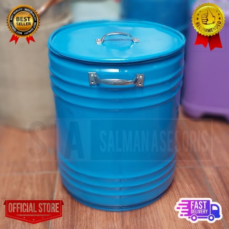 Tong Drum Besi 50 Liter Tempat Bakar Sampah