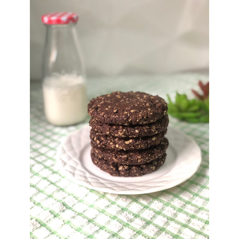 

Triple Chocolate Oatmeal Cookies