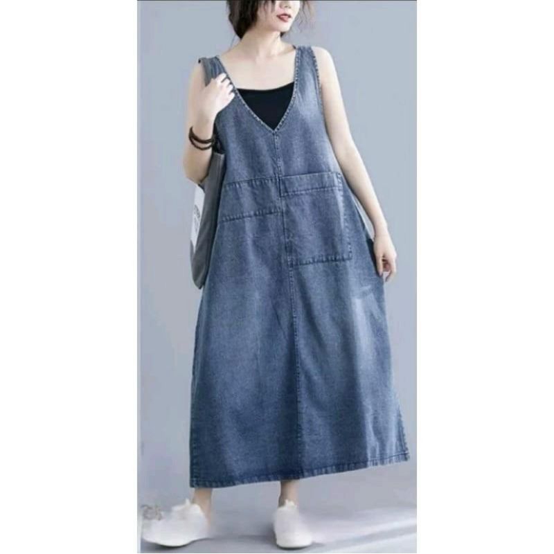 Overoll Jeans Terhits # Overoll Jeans Wanita # Baju Kodok Kekinian 2023 # Jumbo