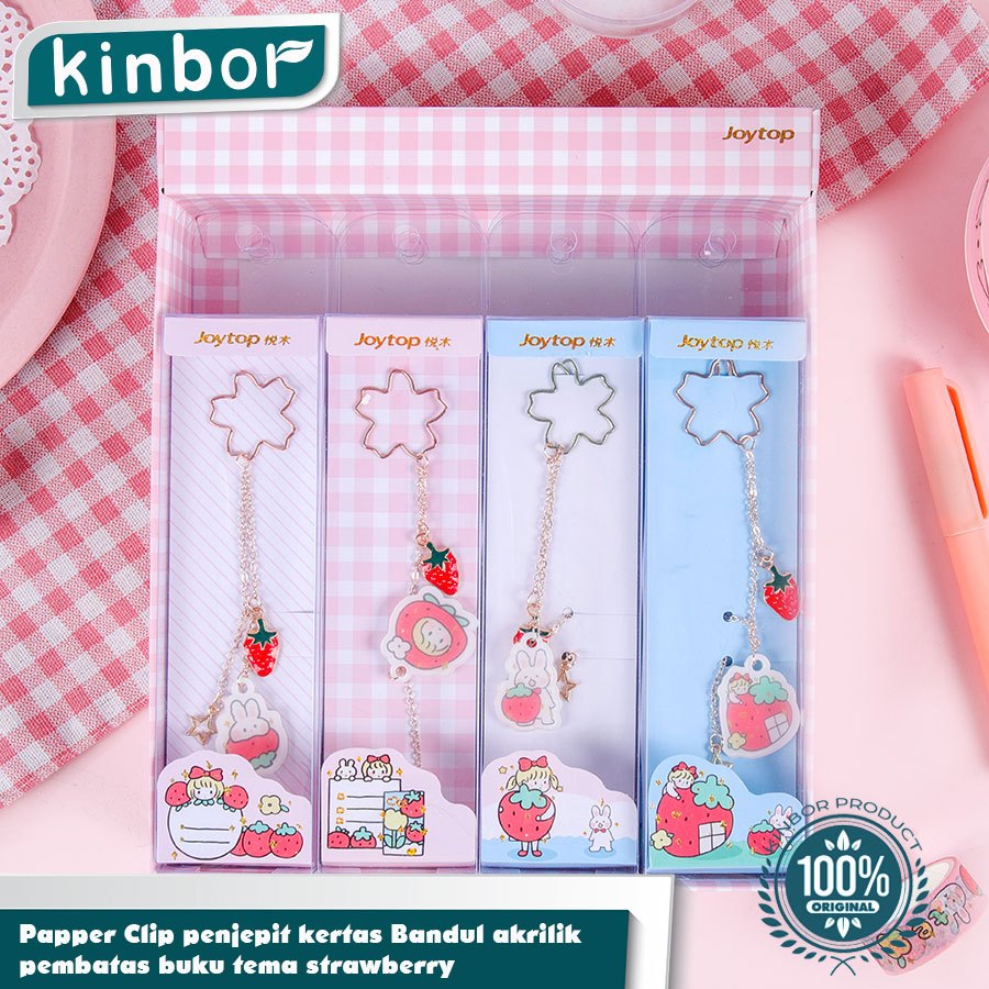 

Pembatas Buku Bookmark Paper Clip / Penjempit Kertas