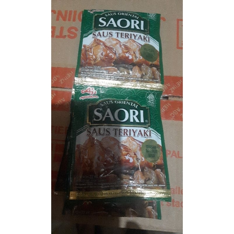 

Saori teriyaki 10saset @22ml