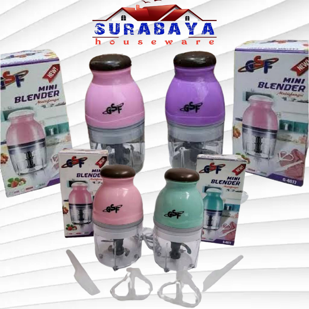 Blender Kapsul Capsule GSF G-4077 CHOPPER GSF, gilingan daging serbaguna