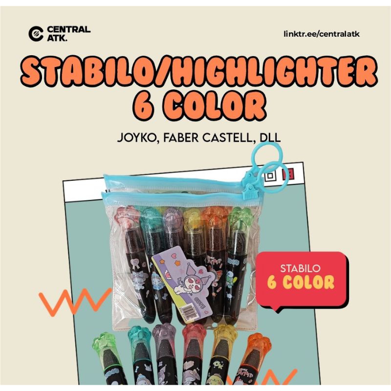 

stabilo highlighter kecil