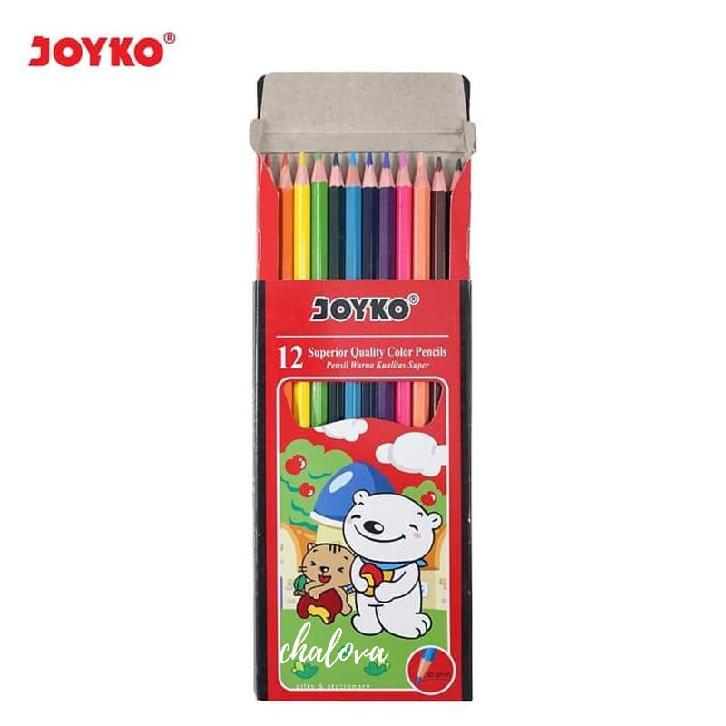 

[PCS] PENSIL WARNA JOYKO PANJANG 12 WARNA CP-12PB / PENSIL WARNA JOYKO PANJANG