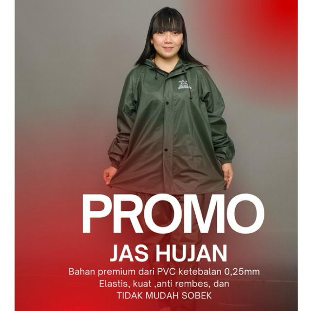 JAS HUJAN ANTI AIR BAJU DAN CELANA PRIA DAN WANITA BY NBL