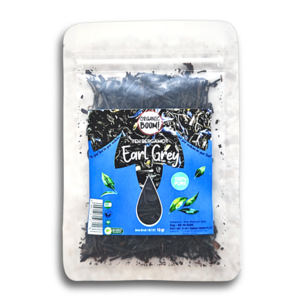

Organic Boom! - Earl Grey Tea 10g Teh Bergamot