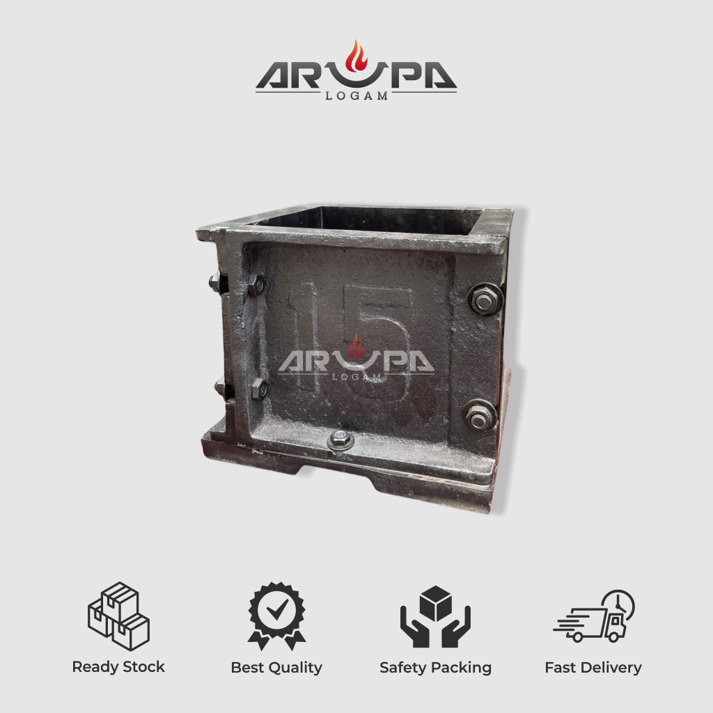 CETAKAN BETON KUBUS 15X15