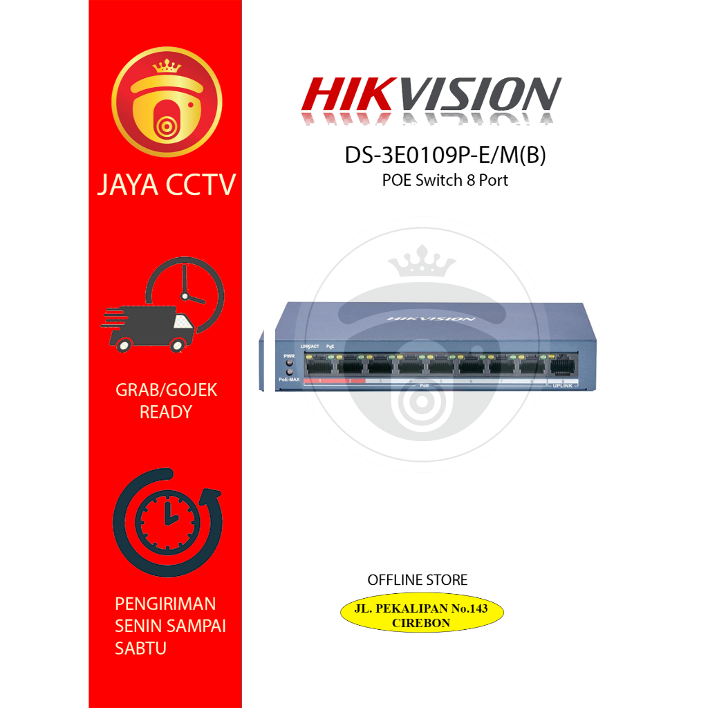 POE HIKVISION DS-3E0310P-E M