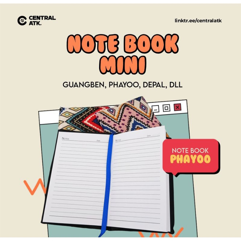 

Buku agenda spiral kecil