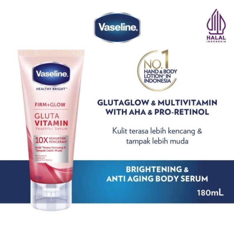 VASELINE GLUTA VITAMIN FIRM+GLOW