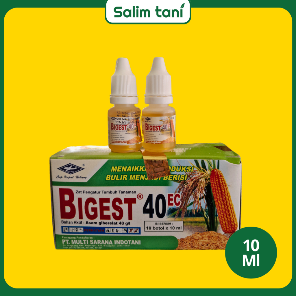 BIGEST 40 EC 10 ML ZPT Pertumbuhan Tanaman