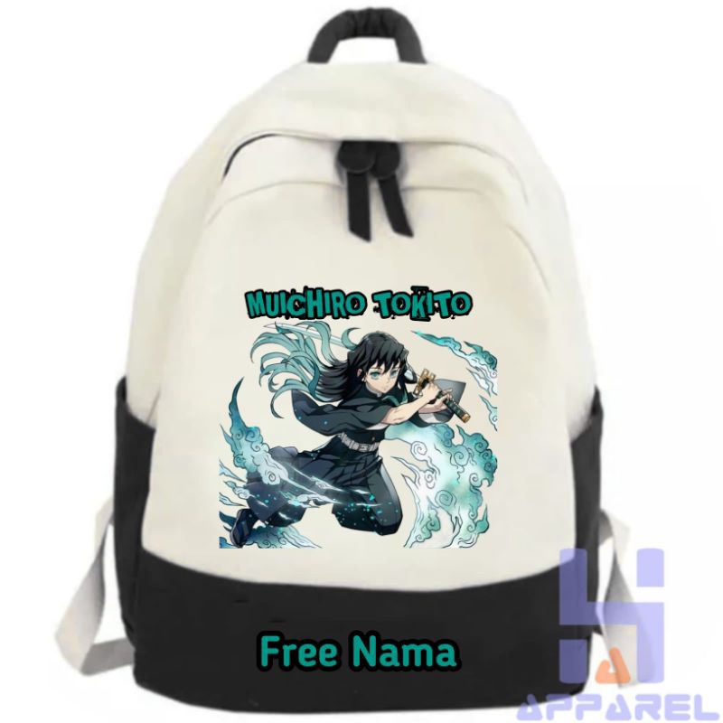 TAS RANSEL ANAK MUICHIRO TOKITO DEMON SLAYER ANIME