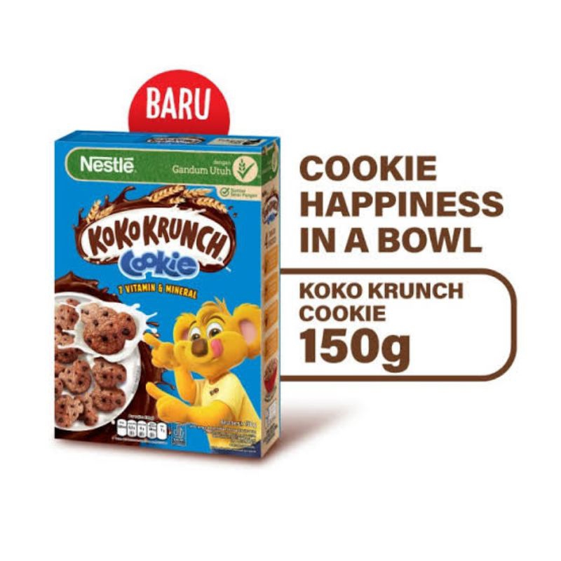 

Nestle Koko Krunch Cookie 150g Sereal Sarapan
