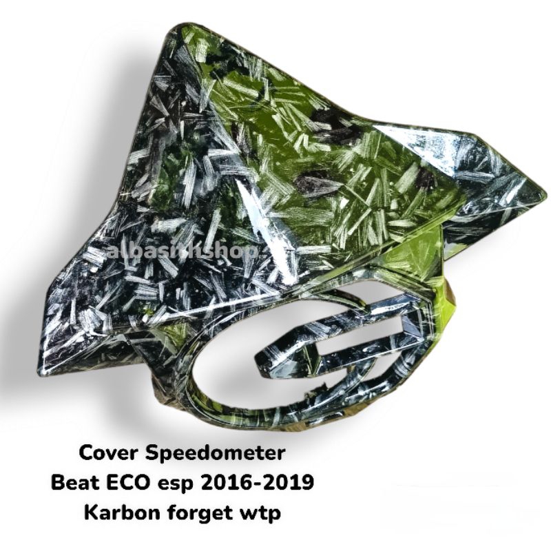 COVER SPEEDOMETER DIGITAL BEAT ECO ESP/BEAT STREET ECO 2016-2019 KARBON FORGET WTP