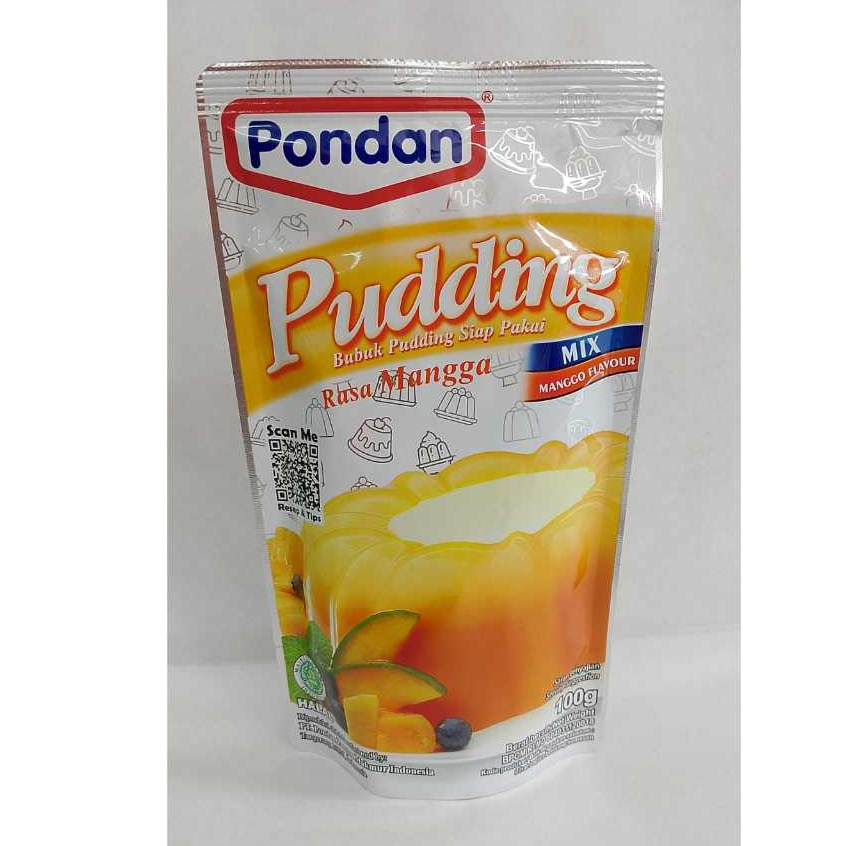 

PONDAN PUDDING MIX MANGGA 100 GR