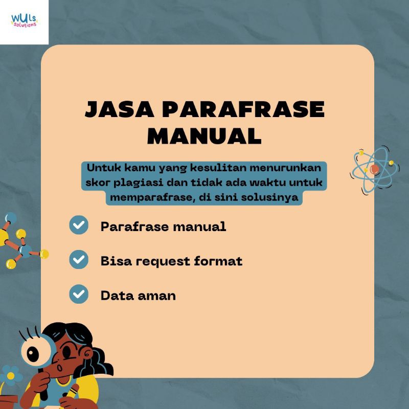 Jasa Parafrase Manual