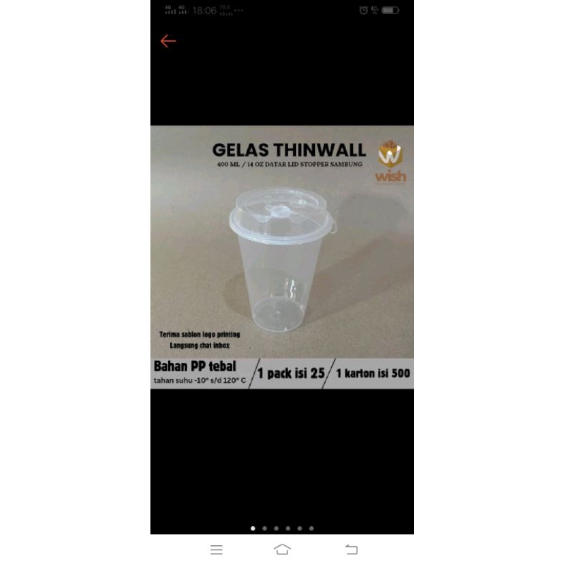 cup injection 14oz, tutup sambung, anti tumpah