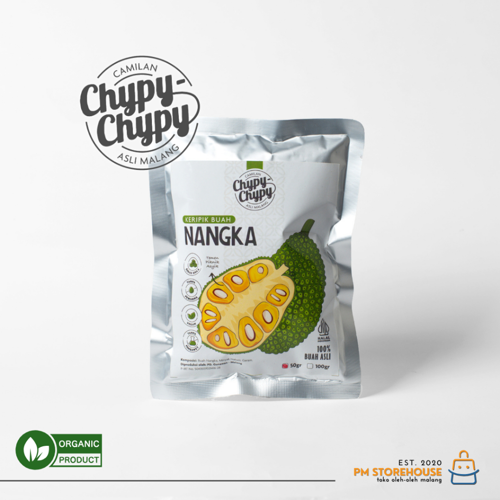 

Keripik Buah Nangka Kualitas Super Chypy - Kemasan 50GR