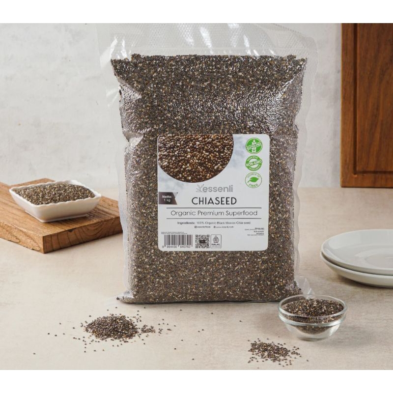 

ESSENLI Organic Chiaseed 1kg organic premium grade