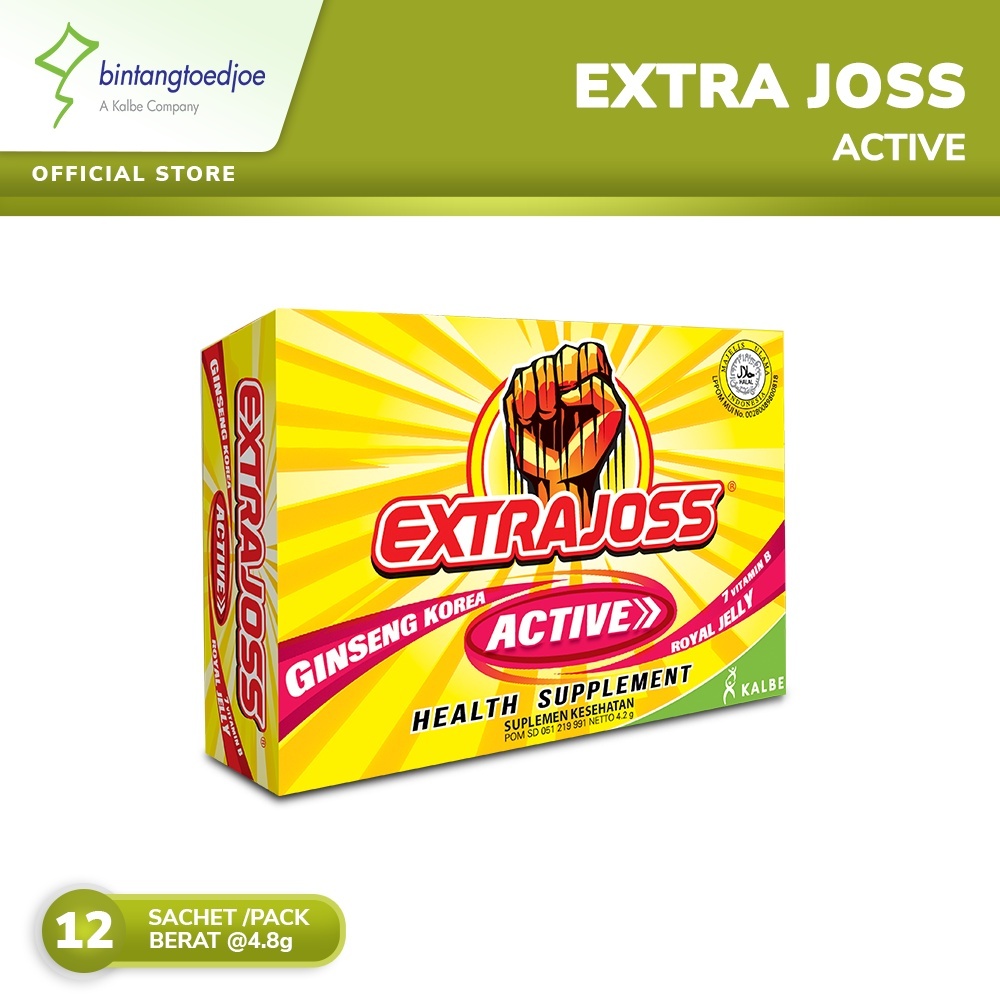 

Extra Joss Active B7 Pack (12 Sachet)