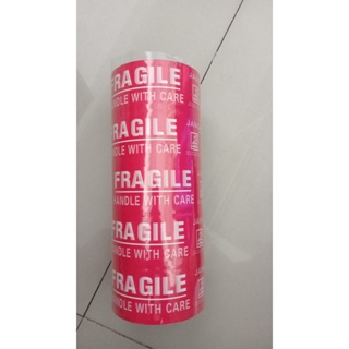 

PAKET MURAH PER SLOP ISI 6 PCS Lakban Fragile Merah 47u 48mm x 50m